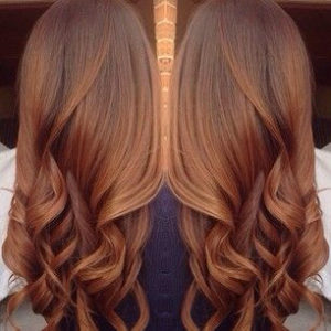 MECHAS BALAYAGE COBRIZO
