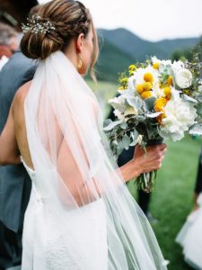 recogidos para bodas con velo