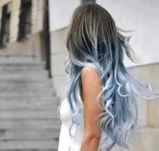 mechas platinadas de colores