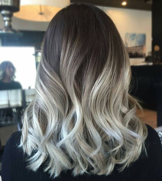 Mechas Platinadas ó Grises 2020 Fotos Ideas Estilos