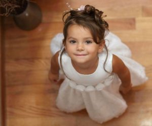 PEINADO PELO CORTO NIÑA PARA BODA