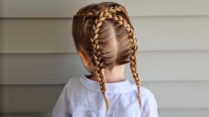 peinados para niñas con trenza