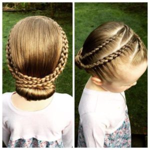 peinados con trenzas para niña