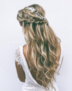 peinados con trenzas para bodas