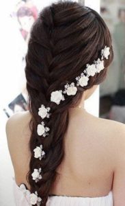 peinados con trenzas para bodas