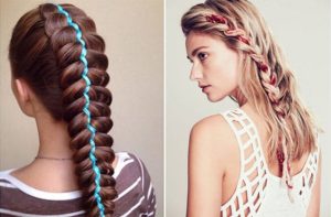 peinado con trenzas par amujer