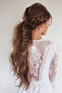 PEINADOS PARA BODAS CON TRENZAS