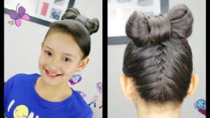 recogidos con trenzas para niñas