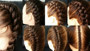 RECOGIDOS FACILES Y SENCILLOS CON TRENZAS