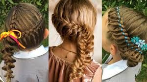 peinados para niñas con trenza