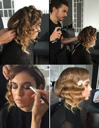 semirecogido con ondas