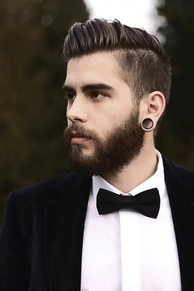 peinado hipster hombre para bodas