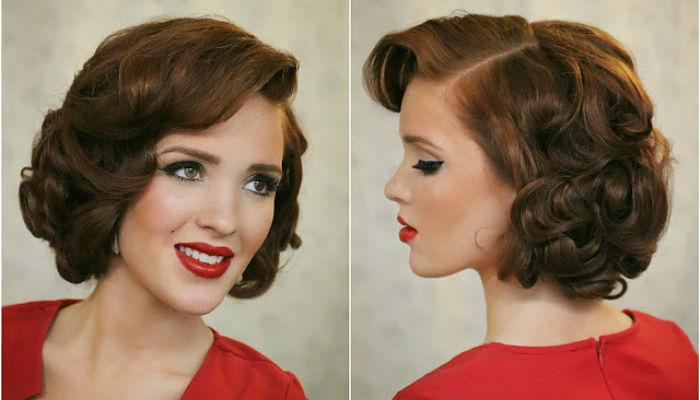 Peinados Pin Up Pelo Corto