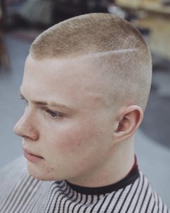 corte de pelo para hombre rapado