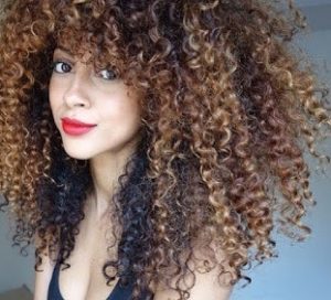 cortes de pelo media melena afro