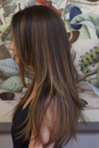 Corte Cabello Largo Mujer