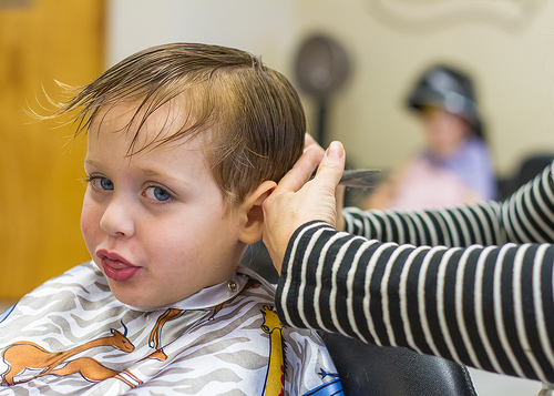 Corte de pelo para niños