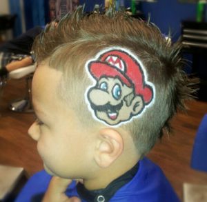 Cortes de pelo con diseños para niños